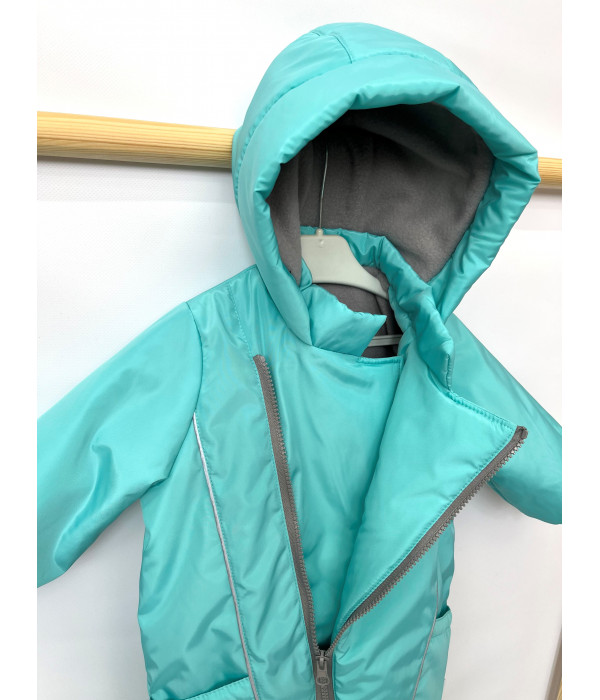 Демі комбінезон "Color zip" (мятний)